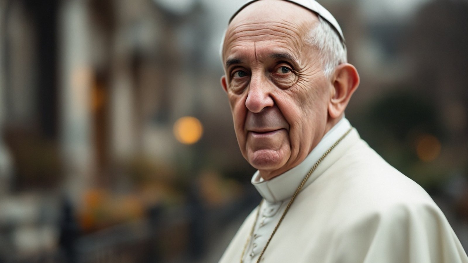 Portrait or archival photograph of Pope Francis
