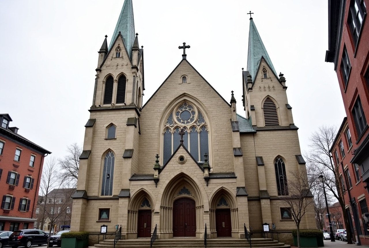 St. Stephen's Church exterior, North End