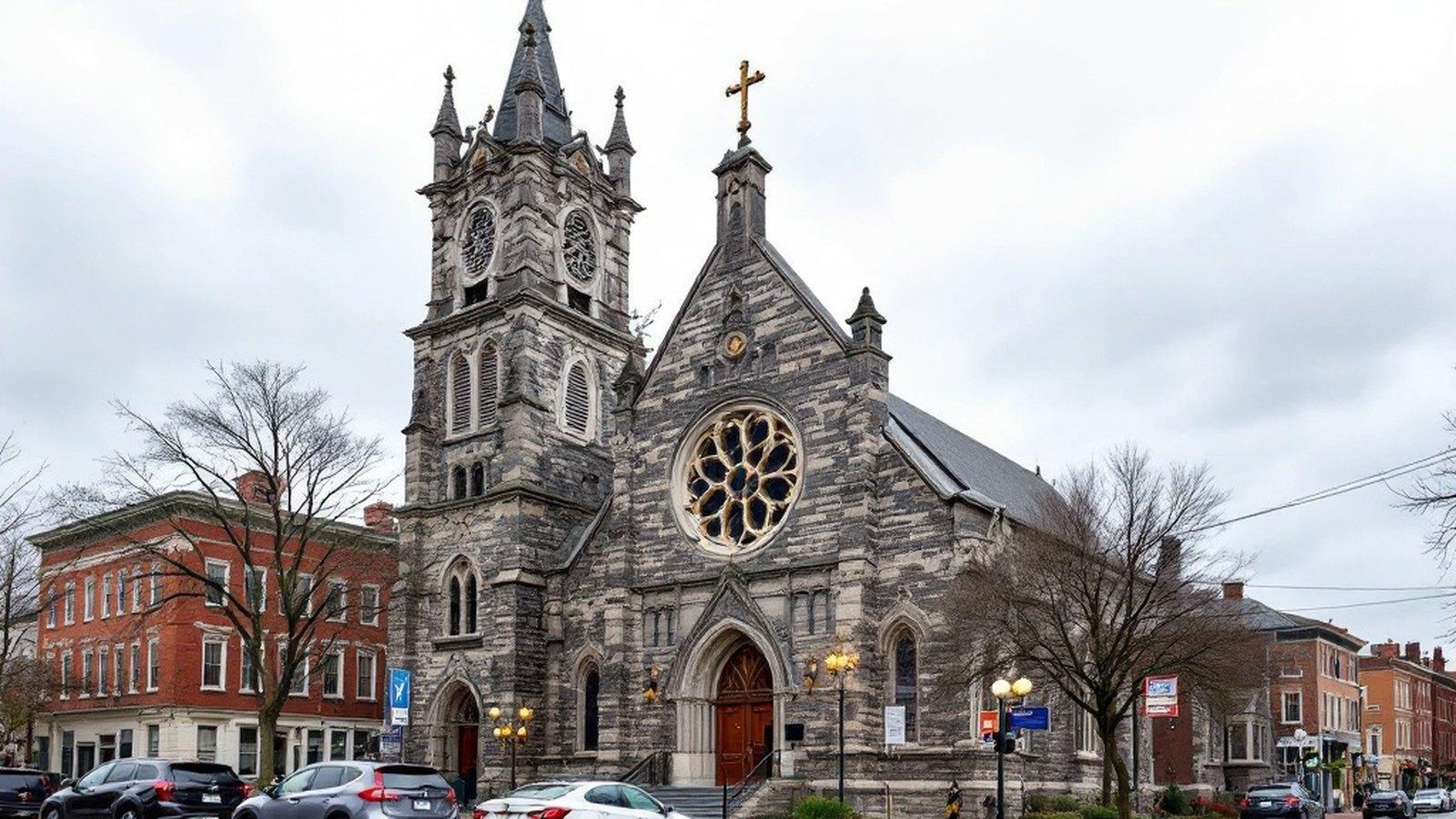 Exterior of St. Leonard of Port Maurice on Hanover Street