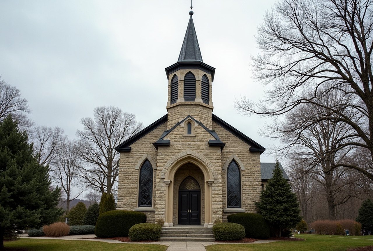 National Shrine of the Divine Mercy grounds or chapel, Stockbridge