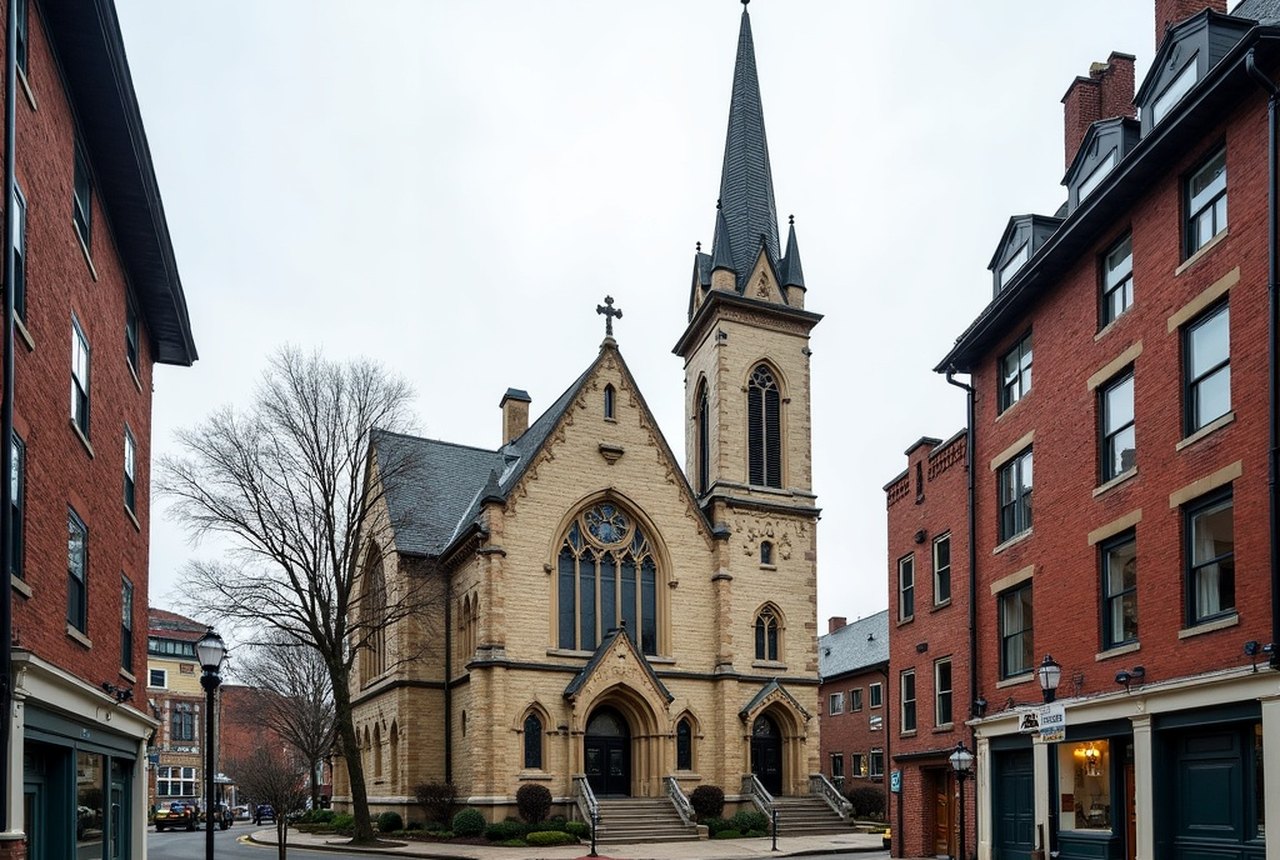 Exterior of St. Leonard of Port Maurice, North End