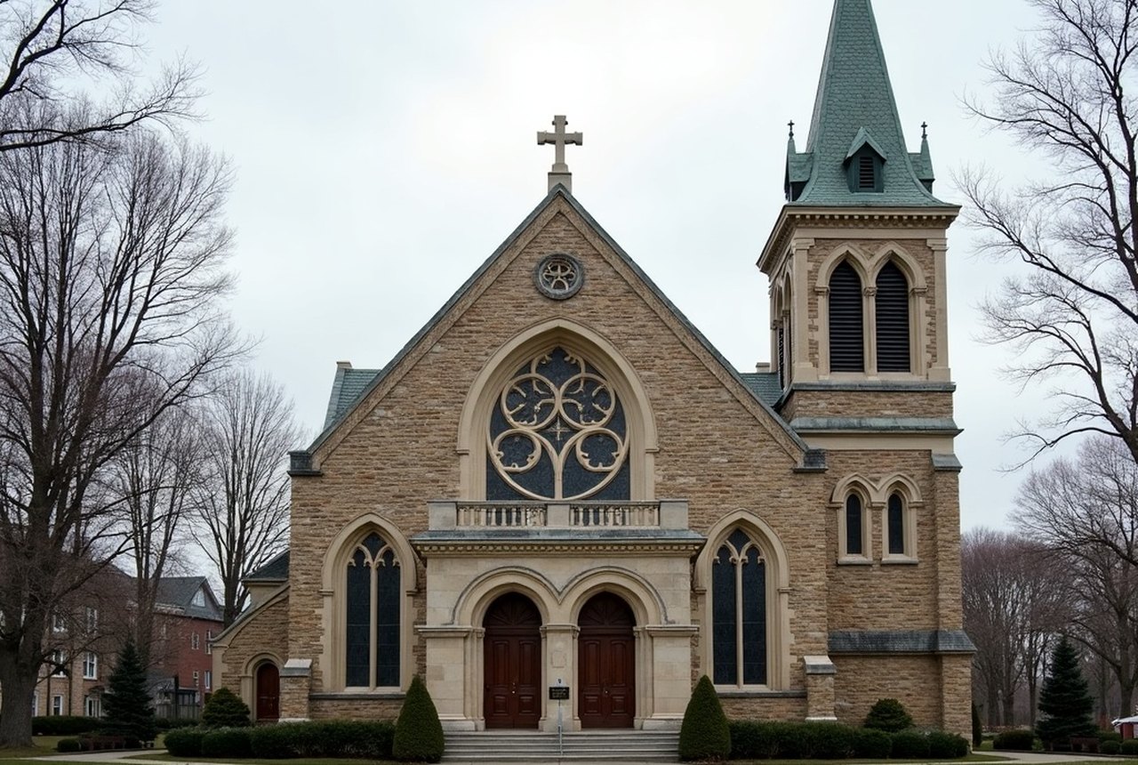 Exterior or interior of Basilica of Our Lady of Perpetual Help, Mission Hill