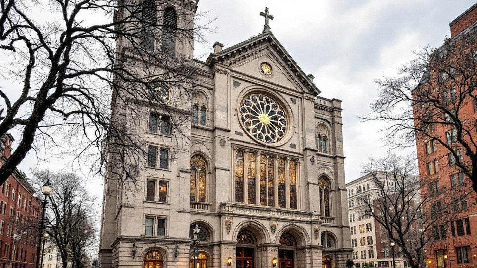 Exterior of Boston University School of Theology building, Boston