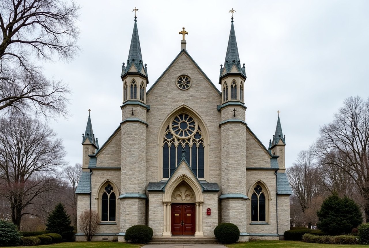 Cathedral of St. Michael the Archangel exterior, Springfield